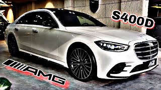 Mercedes S Class S400d 4matic 2022 Review [upl. by Einnaoj420]