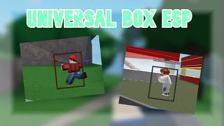 Roblox Script Box ESP Universal FREE Pastebin [upl. by Ydok]