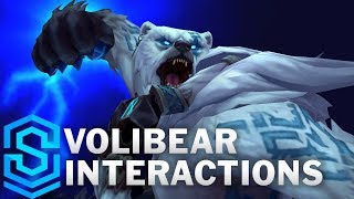 Volibear Special Interactions [upl. by Ellehsyt394]