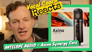 Axino Synergy Core  Vocal Coach REACTS [upl. by Carine974]