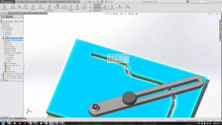 SOLIDWORKS  Cam Slot Path Mate [upl. by Haras409]