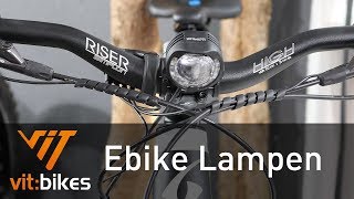 Lampen fürs Ebike  vitbikesTV 210 [upl. by Lewellen]