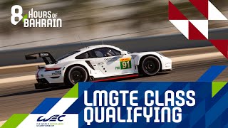 Bapco 8 hours of Bahrain 2019  Debriefing qualifying LMGTe class [upl. by Arihas543]