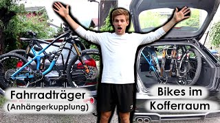 Fahrrad richtig mit dem Auto transportieren  Alle Tipps auch für Carbon Räder [upl. by East]