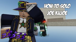 Read descriptionHow to Solo kill Joe Kujoe Jotaro part 6  YBA [upl. by Adler740]