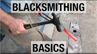 Blacksmithing Basics How to Forge Steel [upl. by Carman]