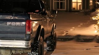 Installing Wheel Spacers  1996 Ford F250 [upl. by Ashlan133]