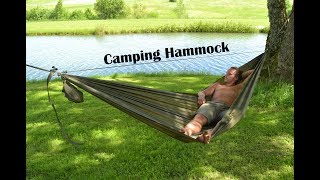 DIY Camping Hammock [upl. by Lemmuela]