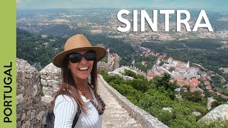 SINTRA Portugal Lovely day trip from Lisbon 😍 vlog 1 [upl. by Annyahs552]