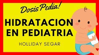 Hidratacion Parenteral en Pediatria  holliday Segar [upl. by Adnhoj]