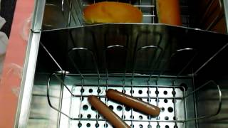 How to operate the Hot Dog Steamer [upl. by Susejedesoj]