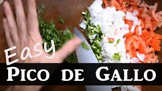 How to Make Pico de Gallo  Easy Recipe [upl. by Gualtiero]