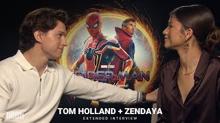 Tom Holland amp Zendaya Answer Fan Questions  Extended Interview [upl. by Joacima88]