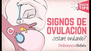 ¿Cómo saber si ESTOY OVULANDO 🤔👌 8 SÍNTOMAS de la ovulación [upl. by Halda]