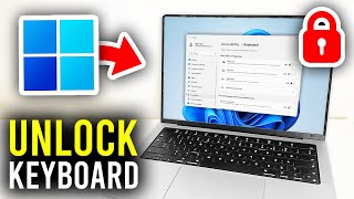 How To Unlock Keyboard On Laptop amp PC  Full Guide [upl. by Brittney]