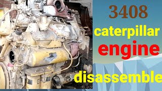 3408 cat engine disassemble [upl. by Tayler]