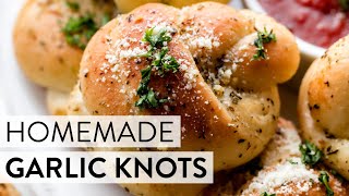 Homemade Garlic Knots  Sallys Baking Recipes [upl. by Knowland]