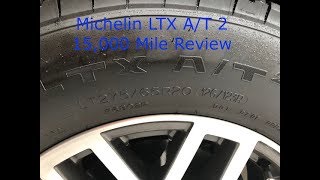 Michelin LTX AT2 Tire Review and Icy Road Performance [upl. by Nainatrad727]