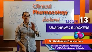 Autonomic Pharmacology Ar  Lec 13  Muscarinic blockers [upl. by Romilda]