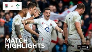 Extended Highlights England v Ireland  Guinness Six Nations [upl. by Johann]