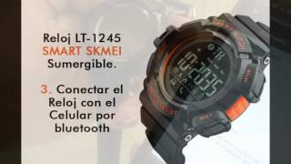 Reloj SmartWatch Skmei 1245 [upl. by Lindie]