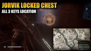 Jorvik All 3 Keys Locked Chest Wealth  Assassins Creed Valhalla [upl. by Notgnilra903]