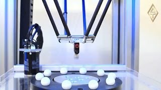 Delta Robot Using Kinematics [upl. by Nicolea]