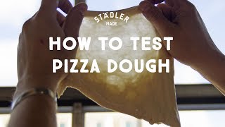 How to test pizza dough [upl. by Aehsal]