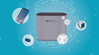 SoClean Device Disinfector How It Works [upl. by Leschen478]