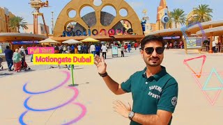 Motiongate Dubai  Full Tour  All park rides  Dubai Parks and Resort 2020 [upl. by Coniah]