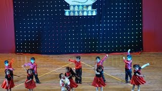 BAILE NIÑOS DE 3 AÑOS NIVEL INICIAL CUNA JARDÍN HUMBOLDT [upl. by Luigino]