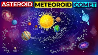 Asteroid vs Meteoroid vs Comet Tagalog [upl. by Premer343]