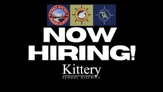 WERE HIRING  Kittery School District [upl. by Attenehs431]