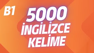 En sık kullanılan 5000 İngilizce Kelime  B1   PDF [upl. by Jamnis]