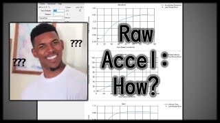 Raw Accel Guide  Choosing Your Settings [upl. by Jarrid]