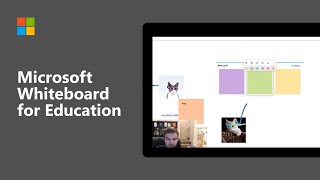 How to use Microsoft Whiteboard for Education [upl. by Arbas731]