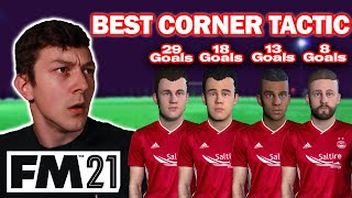 The BEST Corner Tactic in FM21 [upl. by Hareema]