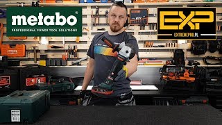 Metabo WPB 18 LTX BL 125 QUICK  akumulatorowa szlifierka kątowa [upl. by Emyam]