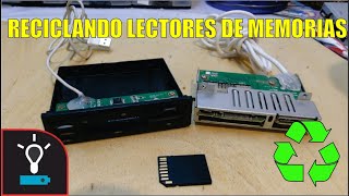 Convertir Lector de Tarjetas de Memoria Interno a Externo USB [upl. by Ahsinot]