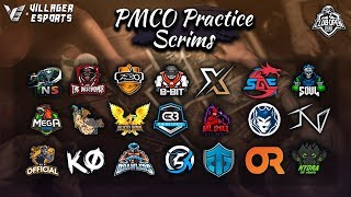 Hindi PMCO Practice Scrims • South Asia • PUBG Mobile • Villager Esports [upl. by Novert805]