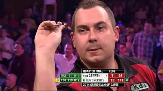 Top 5 9 dart finishes of all time [upl. by Dnomaid963]