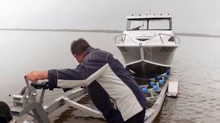 Trident Hardtop Bar Crossing Rough Ocean [upl. by Ylek]